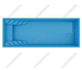 Композитный бассейн Ривьера 1000 ECOLINE (10х3.6х1.5м)