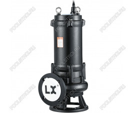 Фекальный насос AquaViva LX 65WQK25-18-2.2 кВт с режущей кромкой